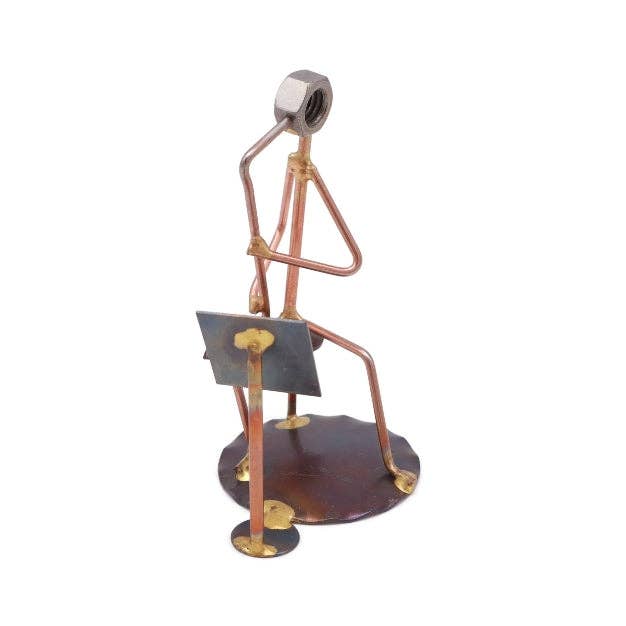 Rock Creek Metal Craft - Vente Décorations de table - Saxophone avec pupitre2