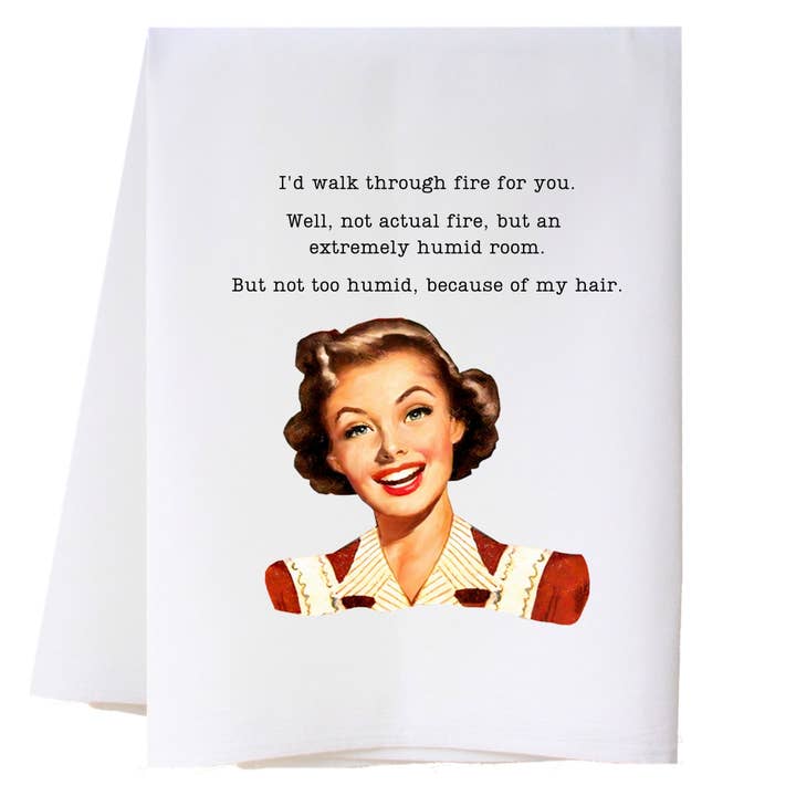 We Can't All Be Queen Kitchen Towel for wholesale by Cora & Pate