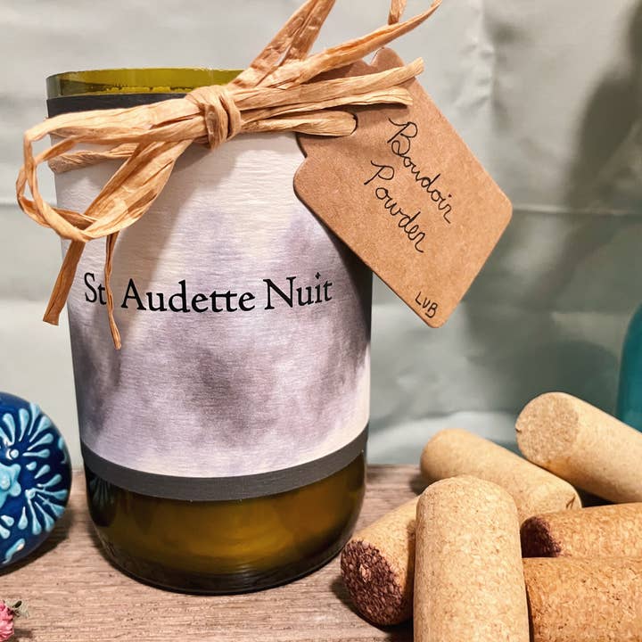 Le Vin Bougie Candles - Wholesale Jar/Filled Candle - Boudoir Powder Soy Wine Bottle Candle8