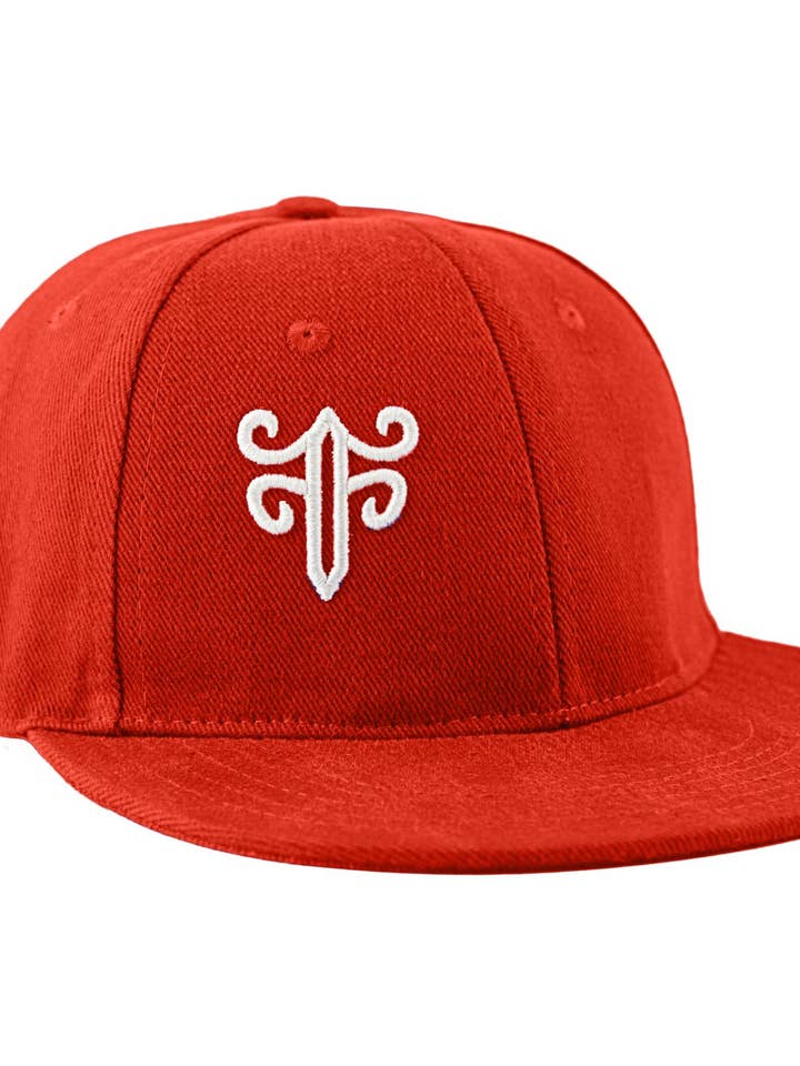 Cappello classico aderente - Rosso per la vendita all'ingrosso da parte di FashionFitted