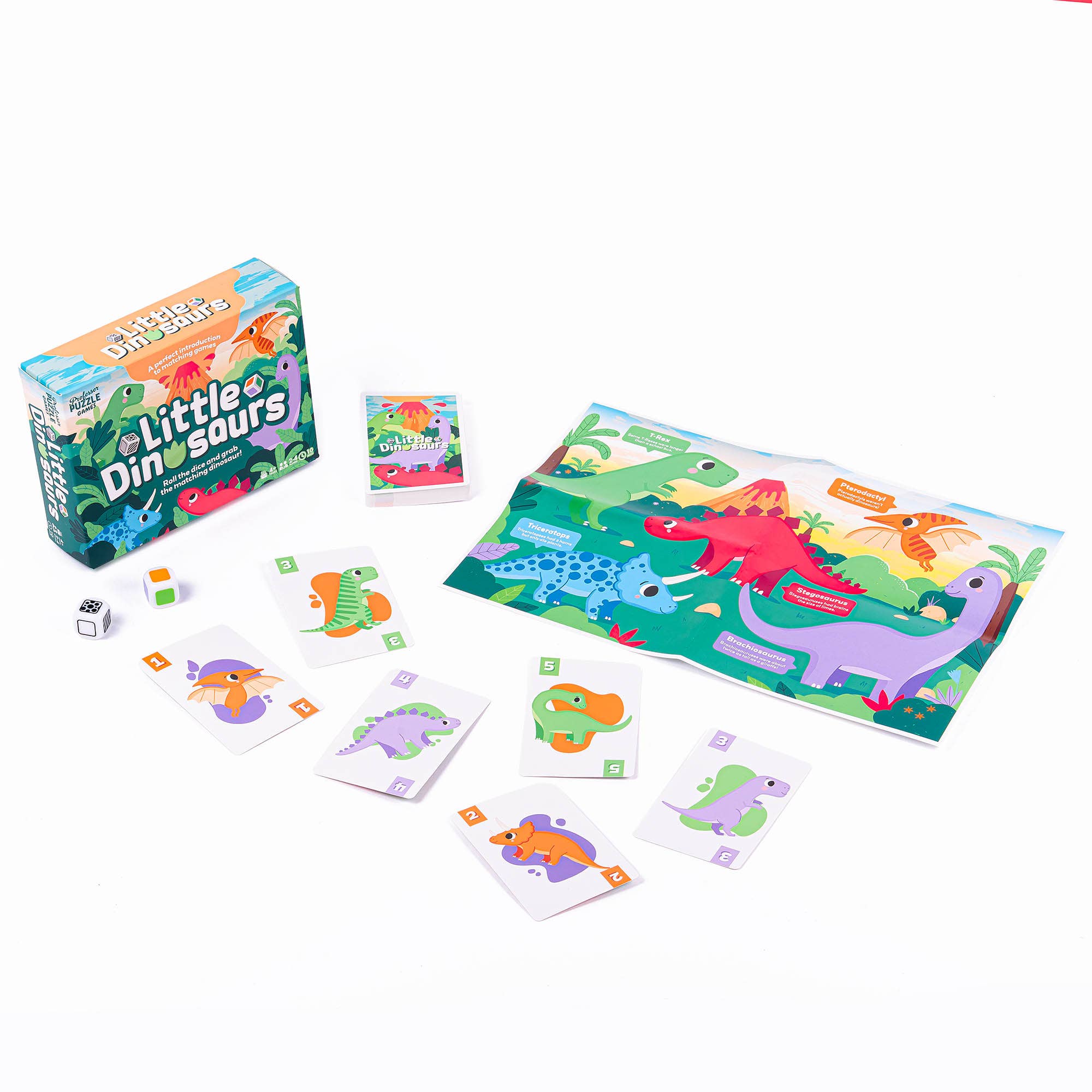 Professor Puzzle USA, Inc. - Wholesale Card Game - Little Dinosaurs1