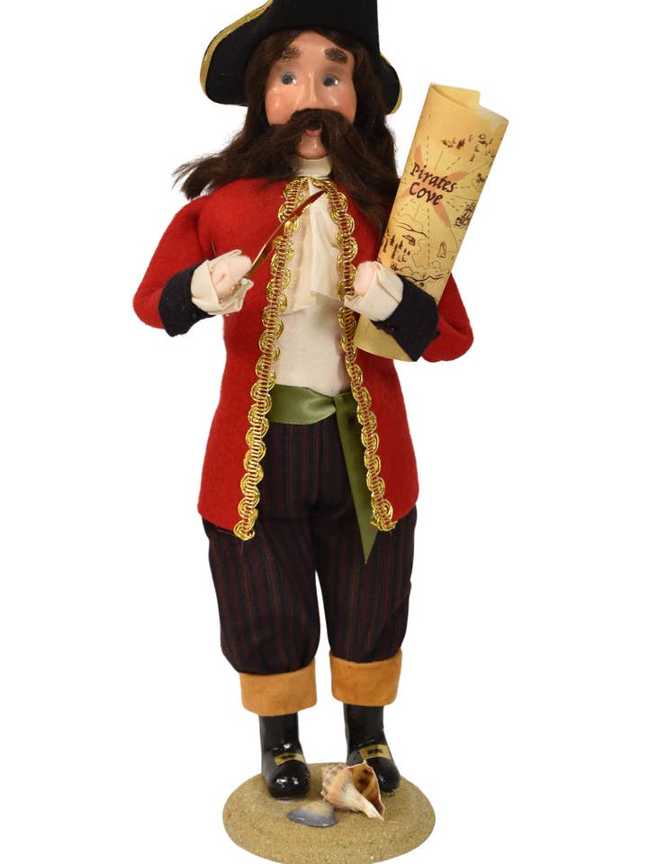 Byers' Choice Ltd. Pirate Captain 4262 (New 2026) for wholesale by Byers Choice