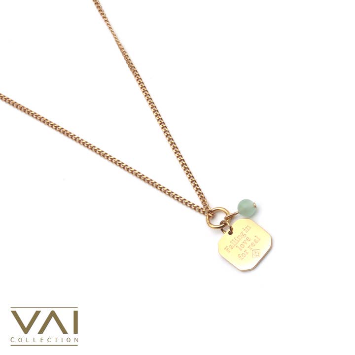 Vai Collection - Wholesale Pendant/charm necklace - Gemstone Necklace, Gemstone Jewelry With Natural Jade1