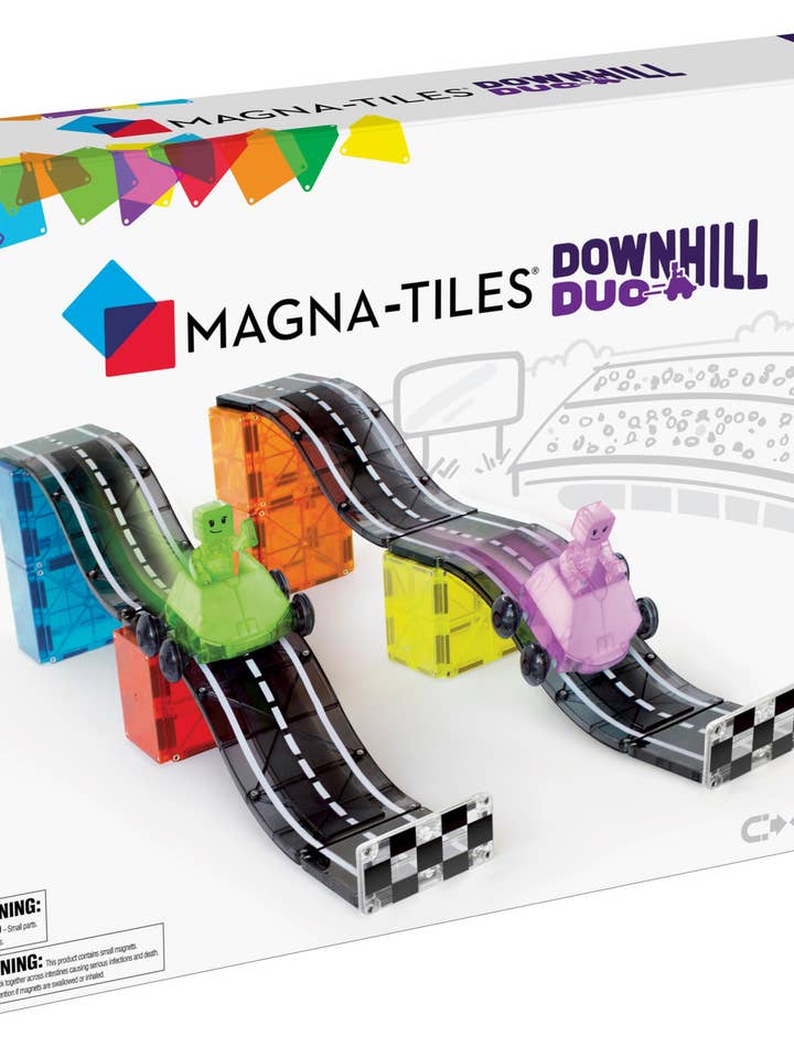 Magna-Tiles Downhill Duo 40-Piece Set for wholesale by Magna-Tiles
