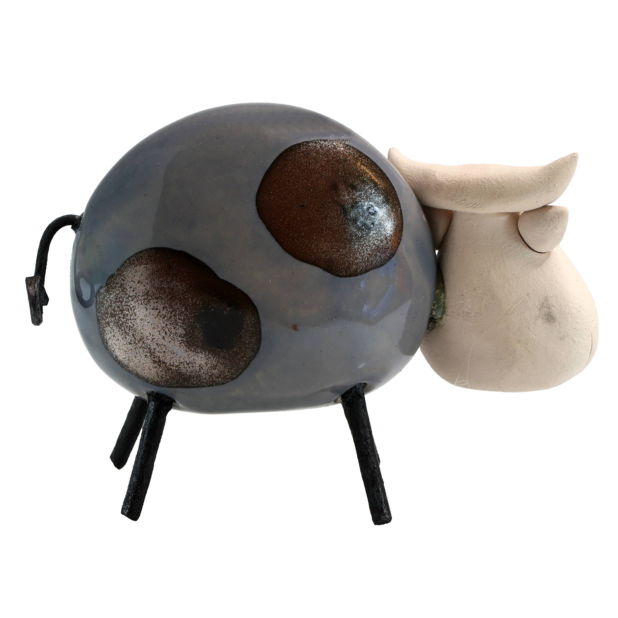 Enigma Supplies – Estatueta decorativa por atacado – Estatueta Cerâmica Happy Cow | Várias Cores2