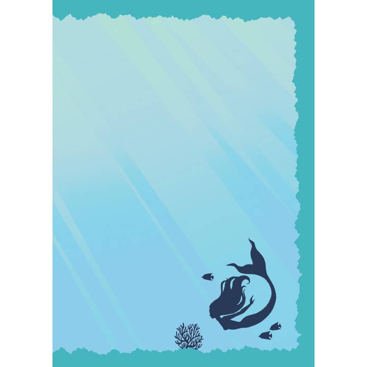Advice for Life by Your True Nature - Wholesale Everyday Greeting Card - Advice from a Mermaid Greeting Card - Blank