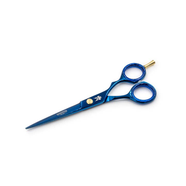 Barbarossa Brothers Online - Wholesale Scissors - Japanese Steel 6" Cutting Scissors - Electric Blue3