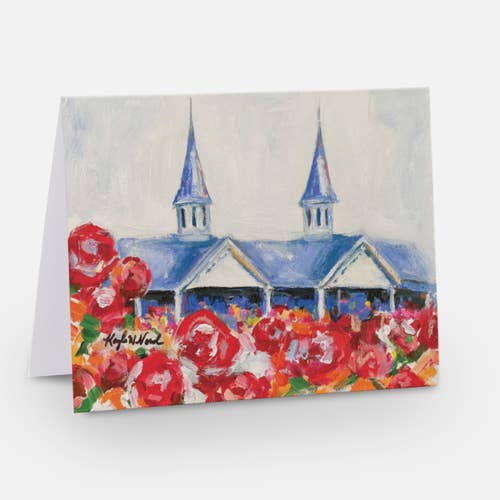 "Derby Day" Notecards for wholesale by Kayla Weber Art