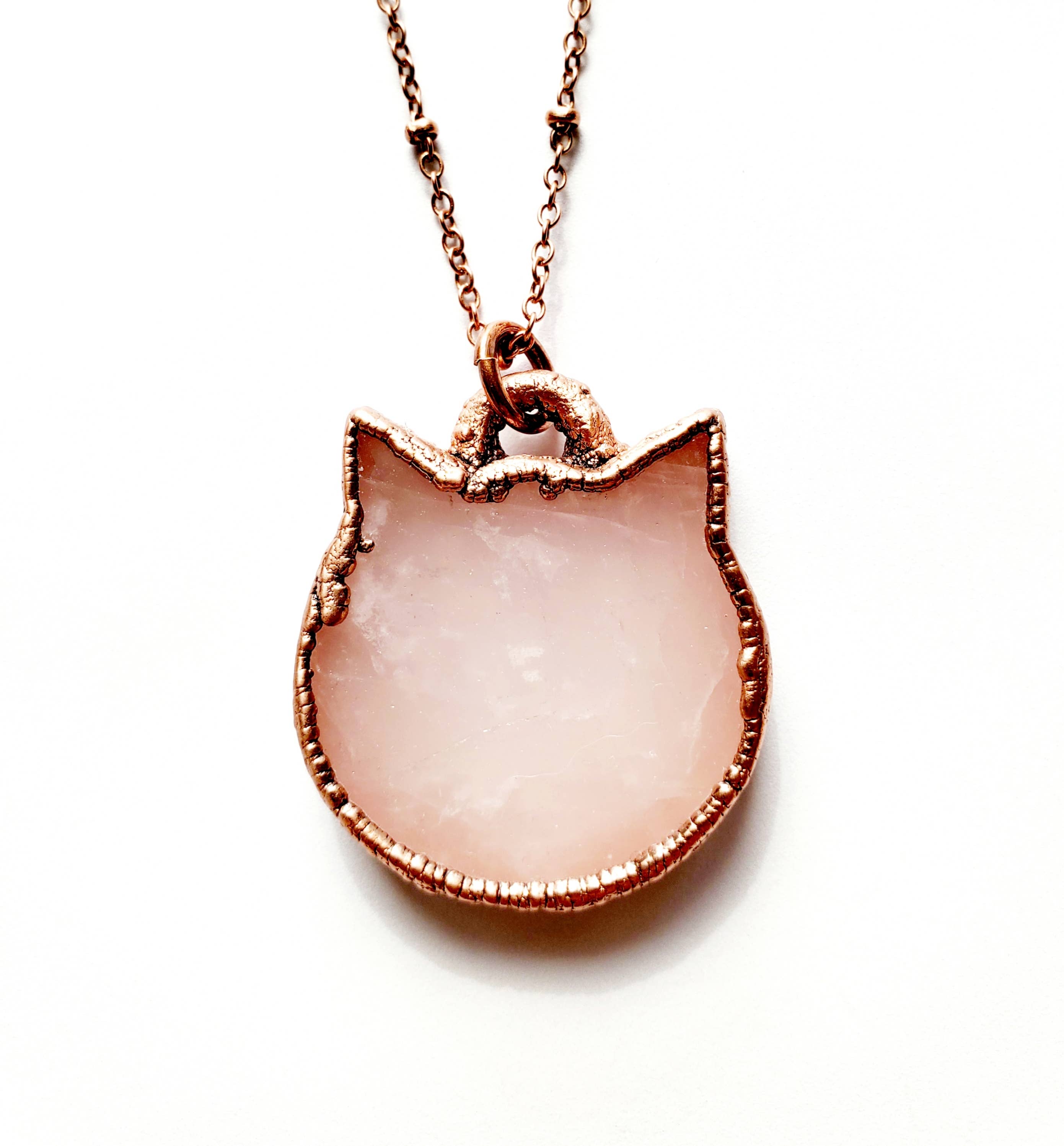 MergingMetals - Wholesale Pendant/Charm Necklace - Crystal Cat Necklace0