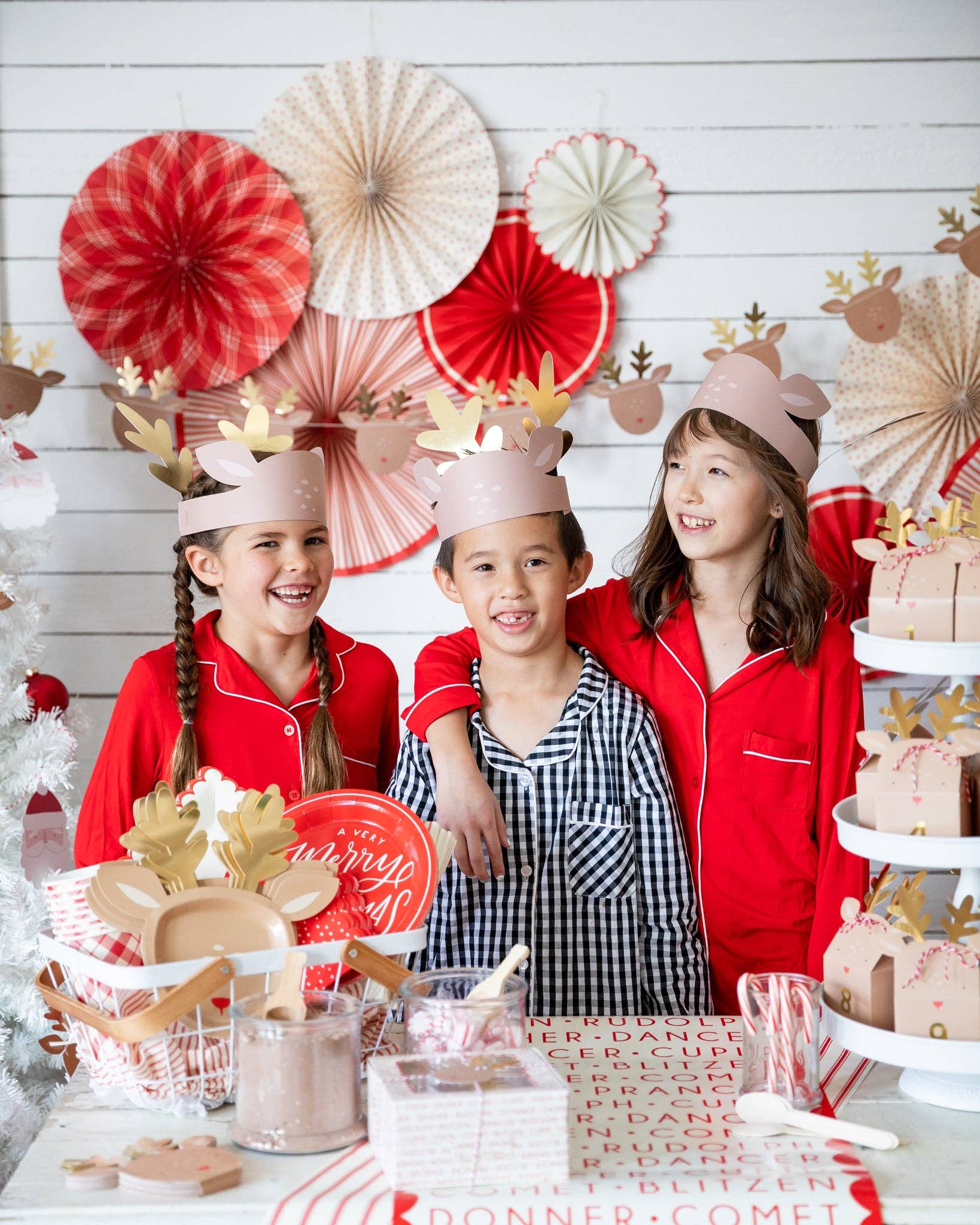 My Mind’s Eye – Engroshandel Festhat/krone – BEC908 - Kære Rudolph rensdyr hat2