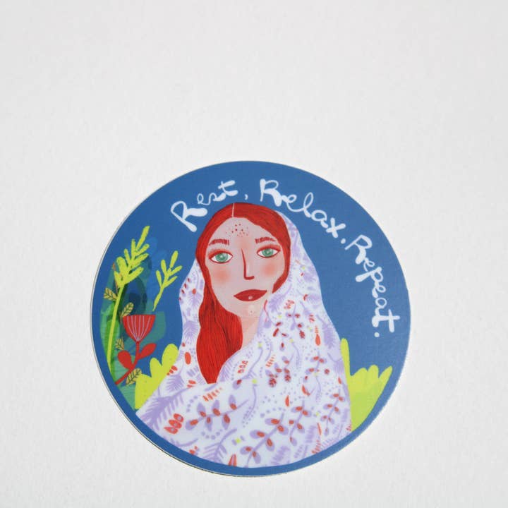 Klistermärke resten upprepa för wholesale av Violet Red Studio