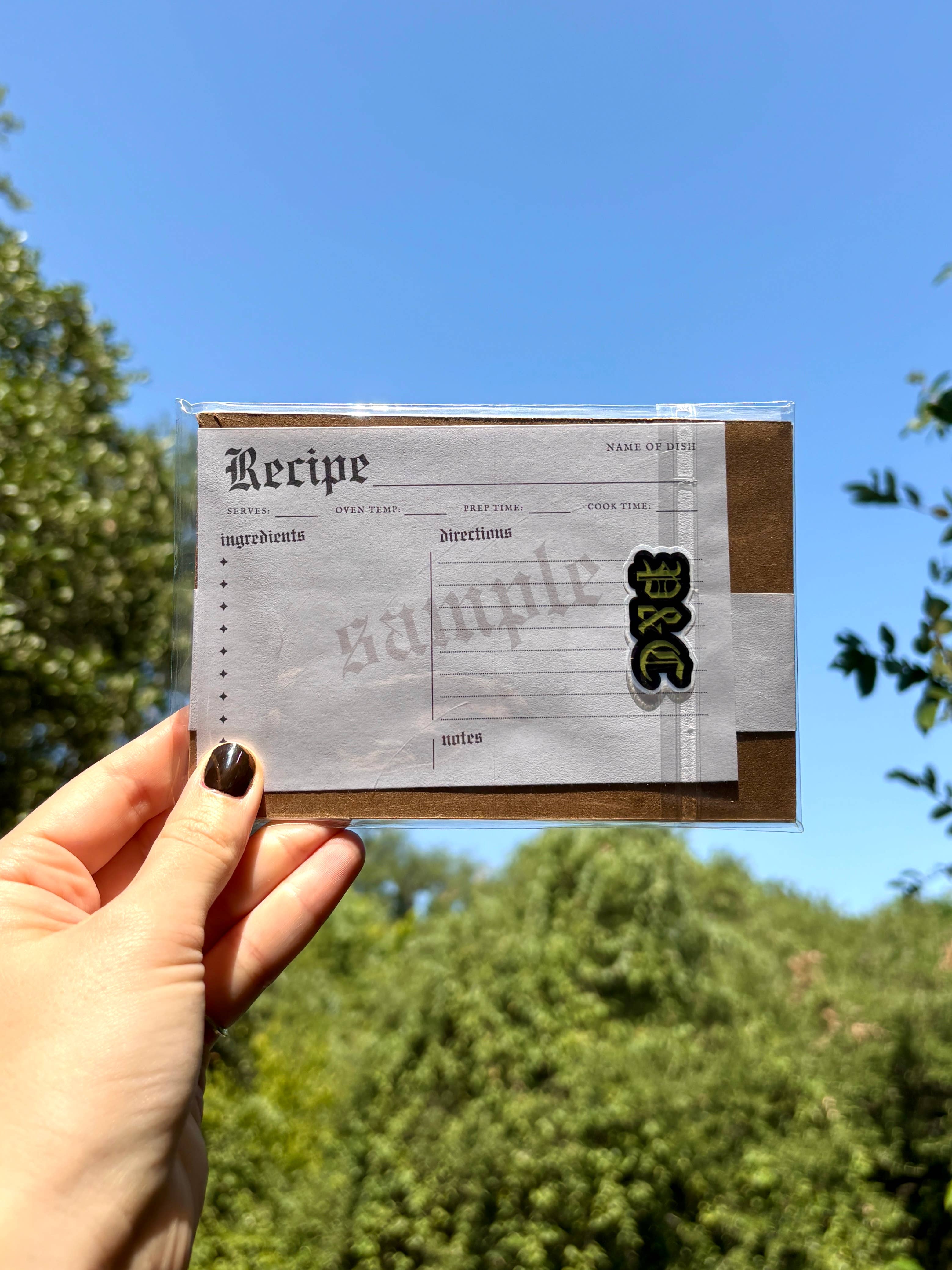 Petrichor & Co. - Wholesale Recipe Card - Retro Recipe Cards – Set of 10 Vintage Kitchen Stationery4