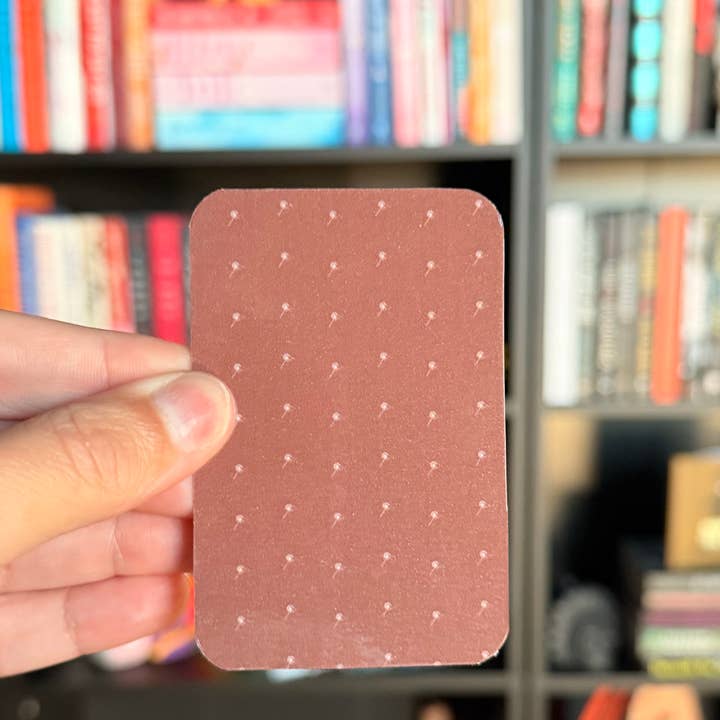 Ink & Omen - Venta al por mayor Marcapáginas - Marcador de Tarot Sarcástico de Calavera Floral - 2x3.5 Brillante Gótico3