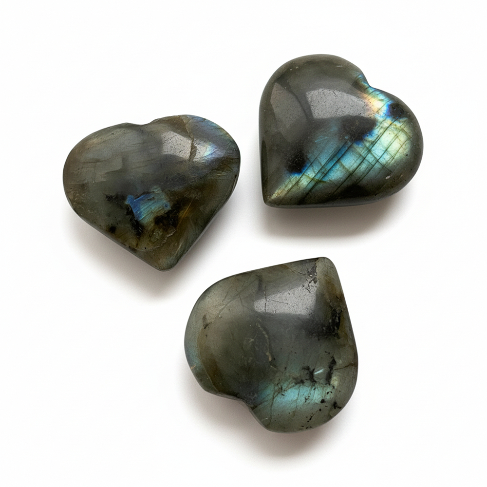 VIE – Großhandel Spiritueller Stein/Kristall – Kleines Kristallherz, 3 cm21