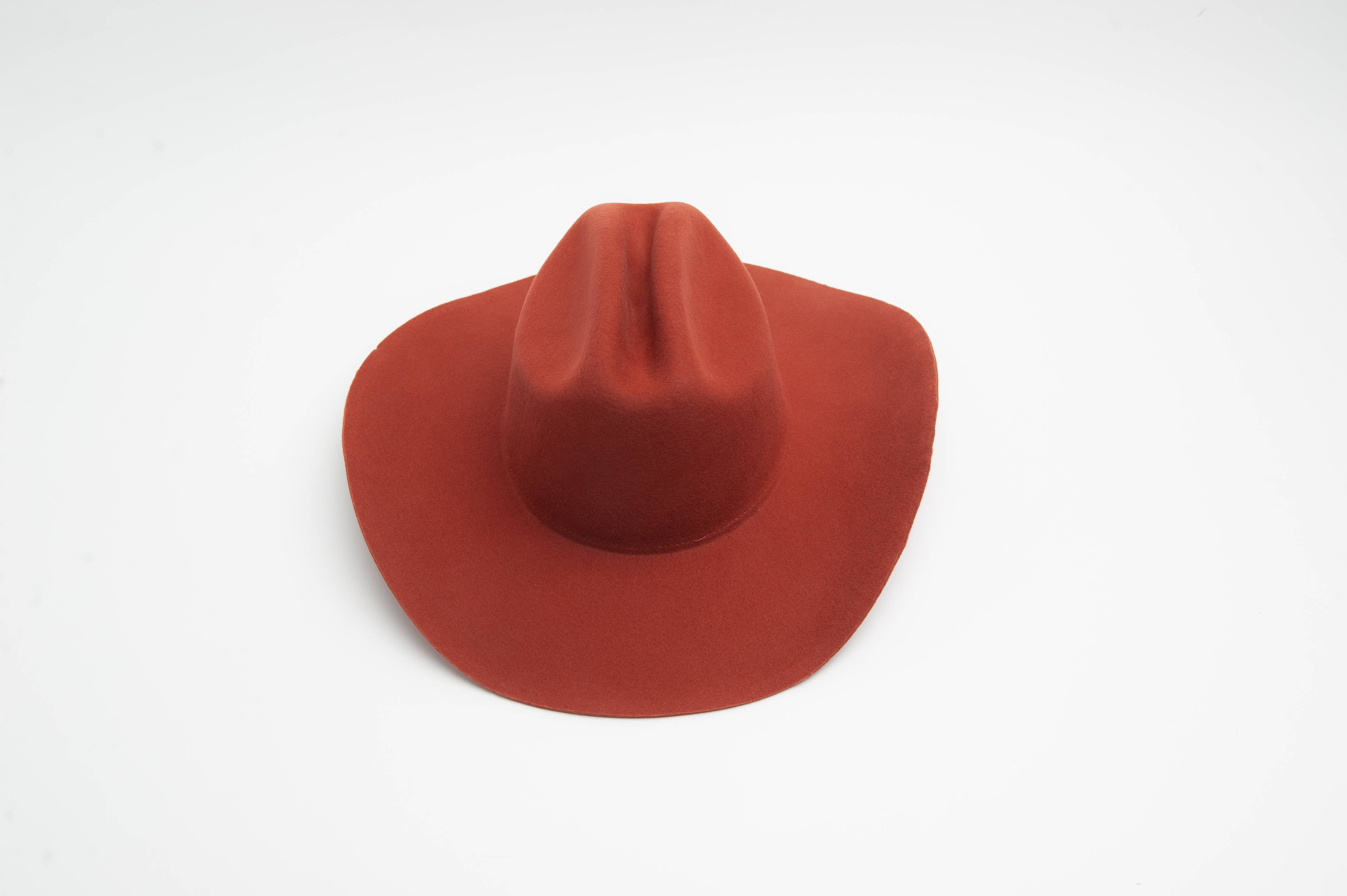 Lucca Couture - Wholesale Cowboyhoed - Dames - Luxe Donkere Cattlemen Wol Rancher Hoed11