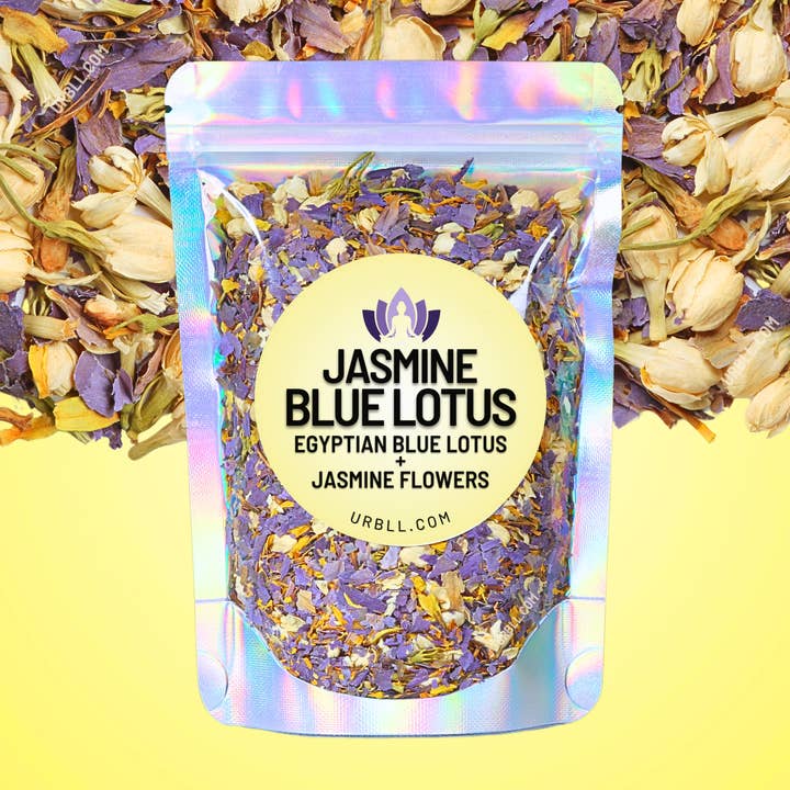 Urbll - Wholesale Loose Tea - Jasmine Blue Lotus2