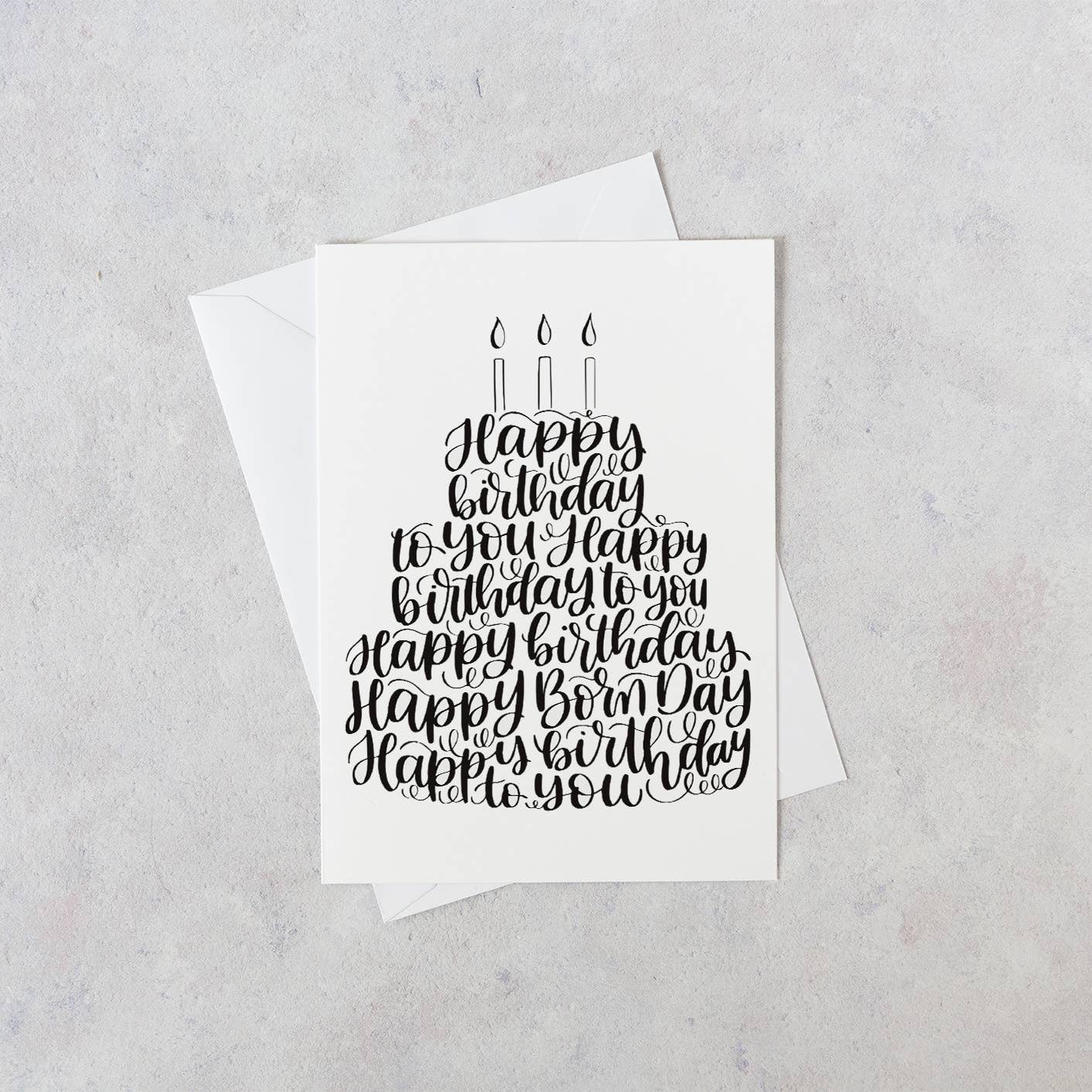 Junebug Ink - Wholesale Birthday Card - Happy Born Day10