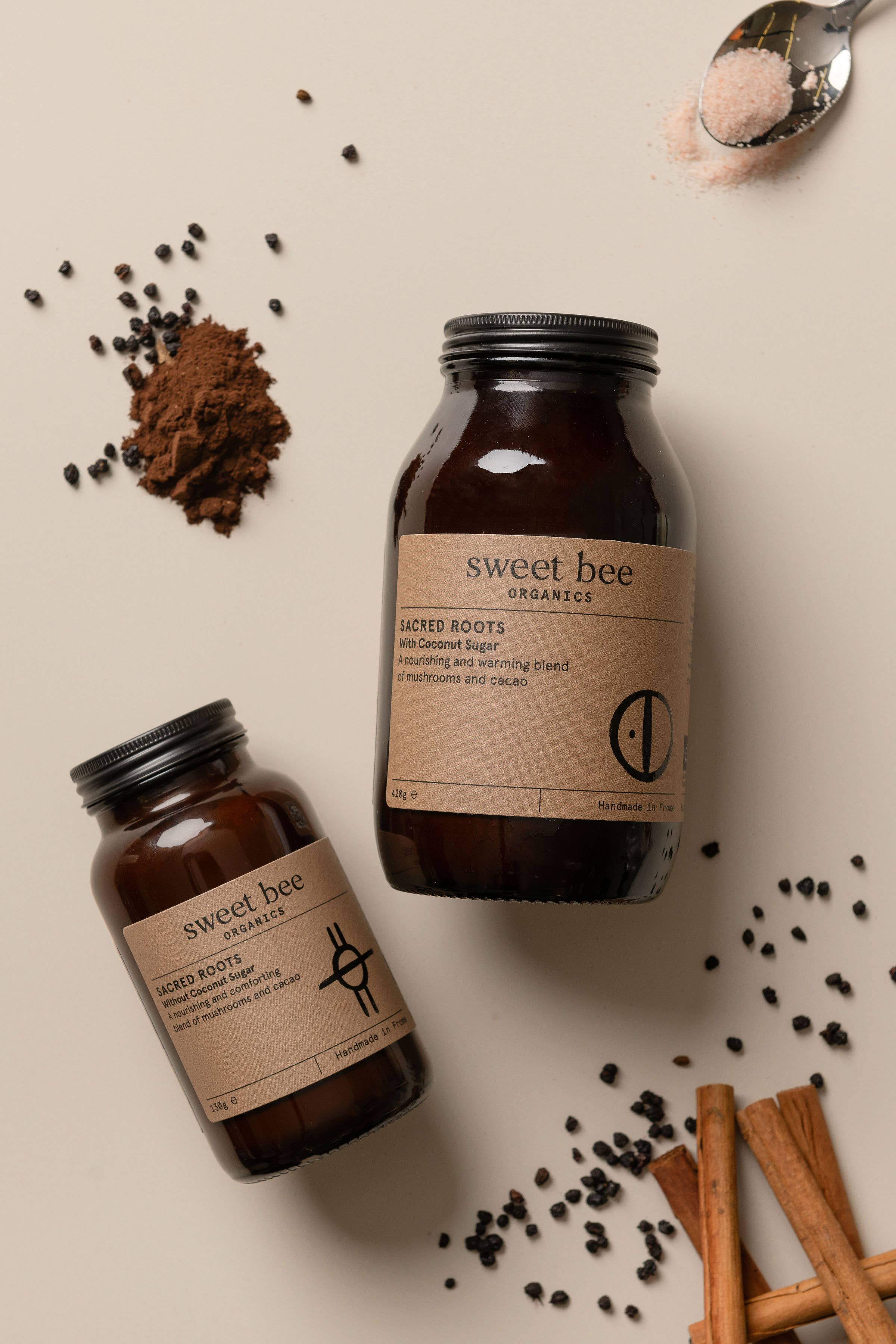 Sweet Bee Organics USA - Wholesale Hot Cocoa Mix/Kit - Sacred Roots Healing Chocolate1