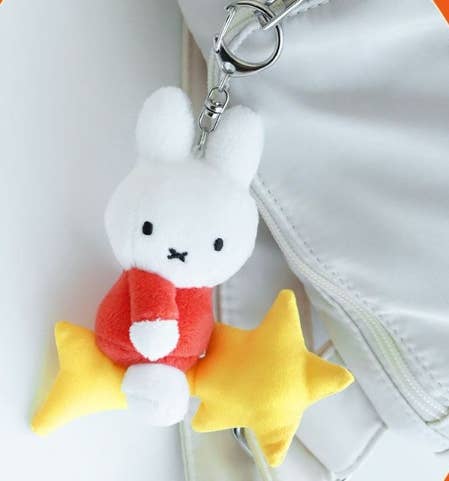 K-Wonderland – Porta-chaves - Mulher por atacado – Reabastecimento! Porta-chaves de Peluche Miffy Dream Series - 12cm2