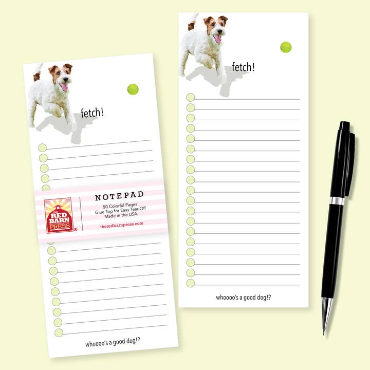 Notepad | Fetching Dog with List and other Purchase Wholesale barn candy list pdf. Free Returns & Net 60 Terms on Faire trending on Faire.