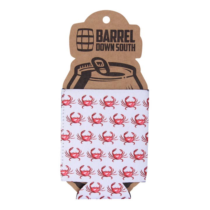 Crab Can Cooler for wholesale by Barrel Down South