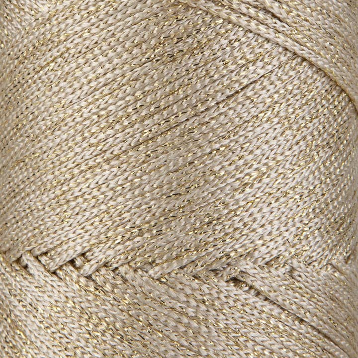 Sensy - Wholesale Yarn - Sensy Premium 2mm Sparkle - 251 yards 90% Polypropylene / 10% Polyester Macrame Cord25