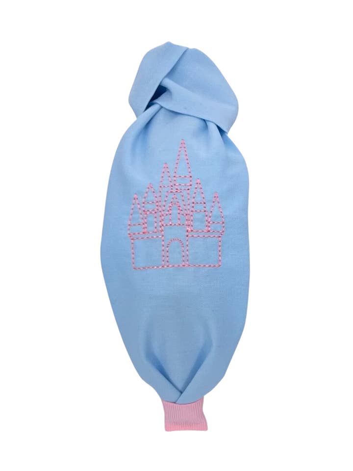 Blue and Pink Magical Castle Monogram for wholesale by Pretty Happies