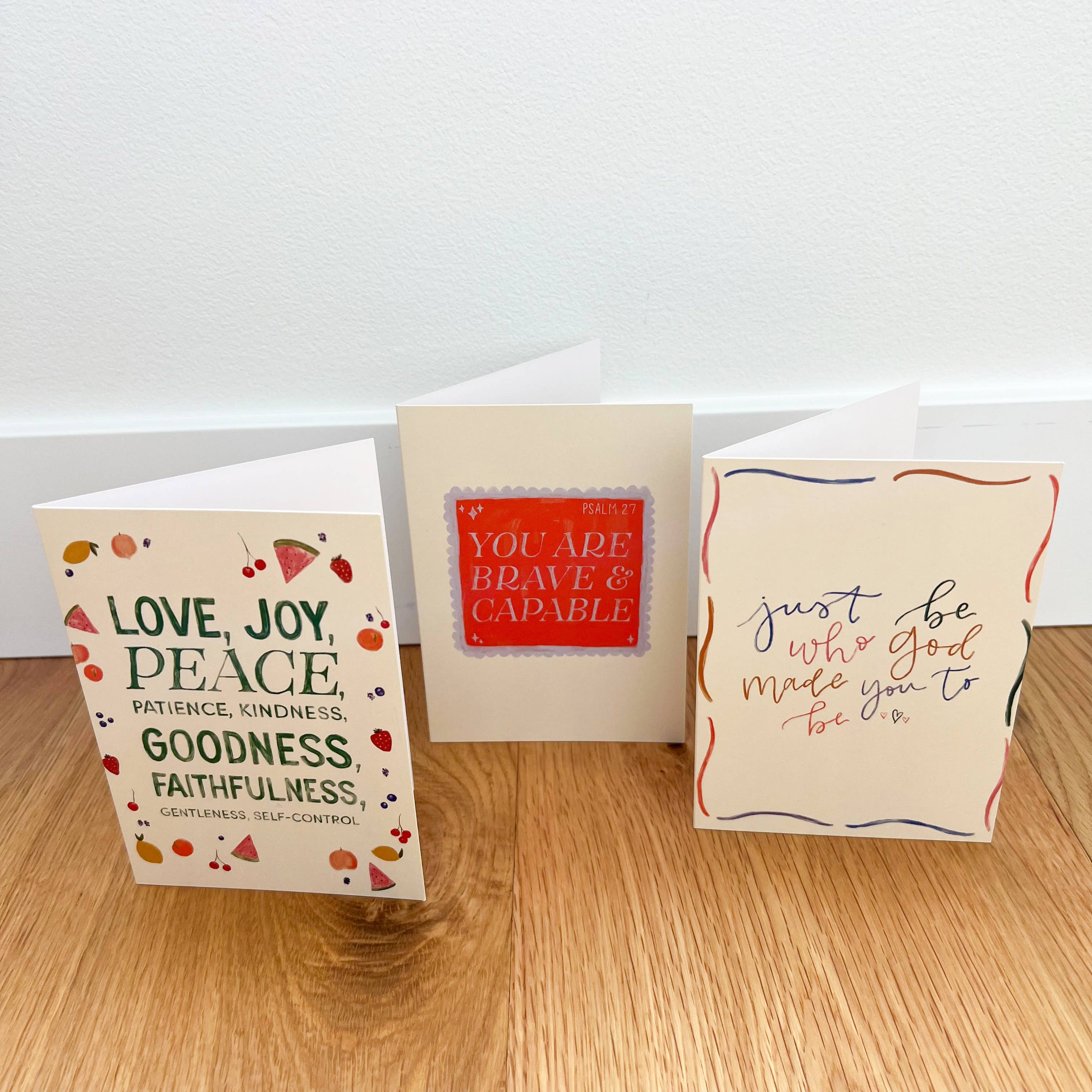 swaygirls - Wholesale Gewone wenskaart - Christelijke wenskaartenset | Fruit of the Spirit kaart11