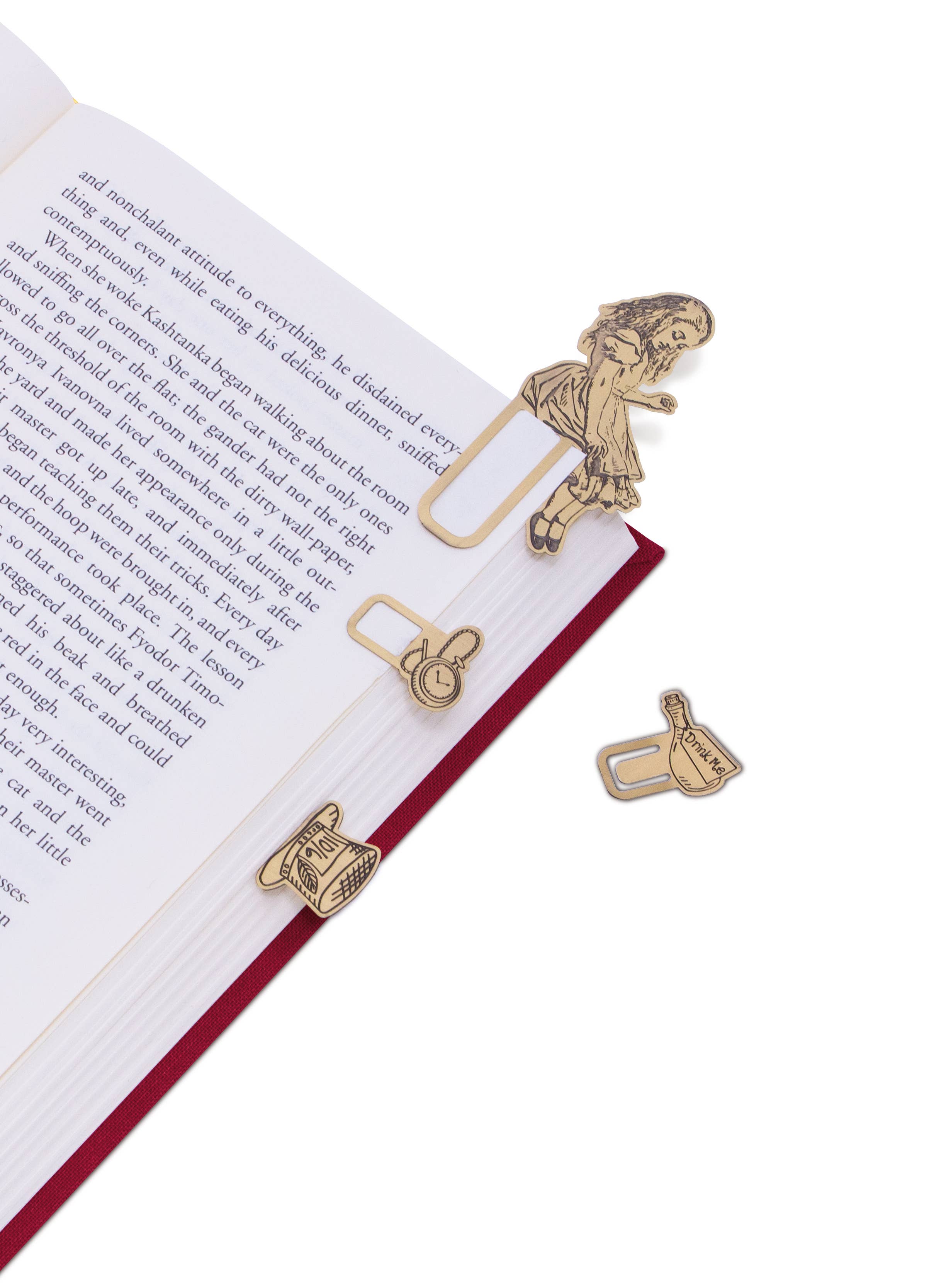 if USA - Wholesale Bookmark - Brass Bookminders Page Markers5
