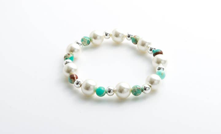 Armbånd med halvædelsten for engroshandel hos Accessoires by KHB