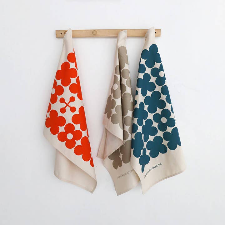 Skinny laMinx - Wholesale Tea Towel - Tea Towel Scandi Candy Petrol