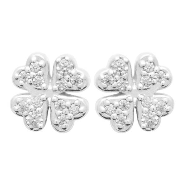 Labelle - Wholesale Stud/Post Earrings - ZAHRA ear studs - silver0