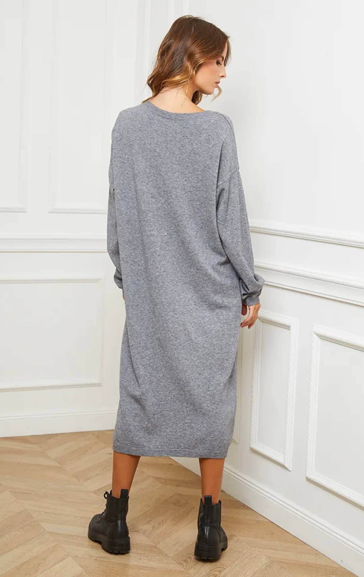LÉA & LUC - Wholesale Dress - Women's - Sweater dress REF. 2227117