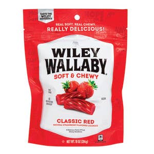 L&F Universal Goods – Engroshandel Lakrids – Wiley Wallaby Australsk Stil Rød Lakrids 10/10OIZ0