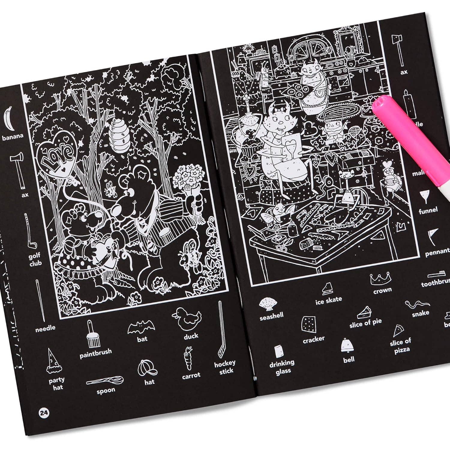 Highlights for Children - Wholesale Preschool Book (3-5) - Valentine's Hidden Pictures Puzzles to Highlight4