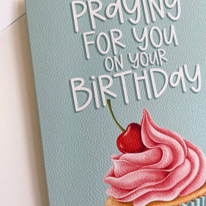 The Stump of Jesse - Vente Cartes d'anniversaire - Carte de vœux catholique priant pour vous lors de votre anniversaire