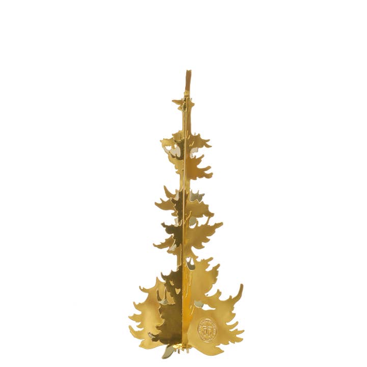 Vinterskov Guldfyrretræer Ornamentsæt (2 designs) for engroshandel hos Jette Frölich Design