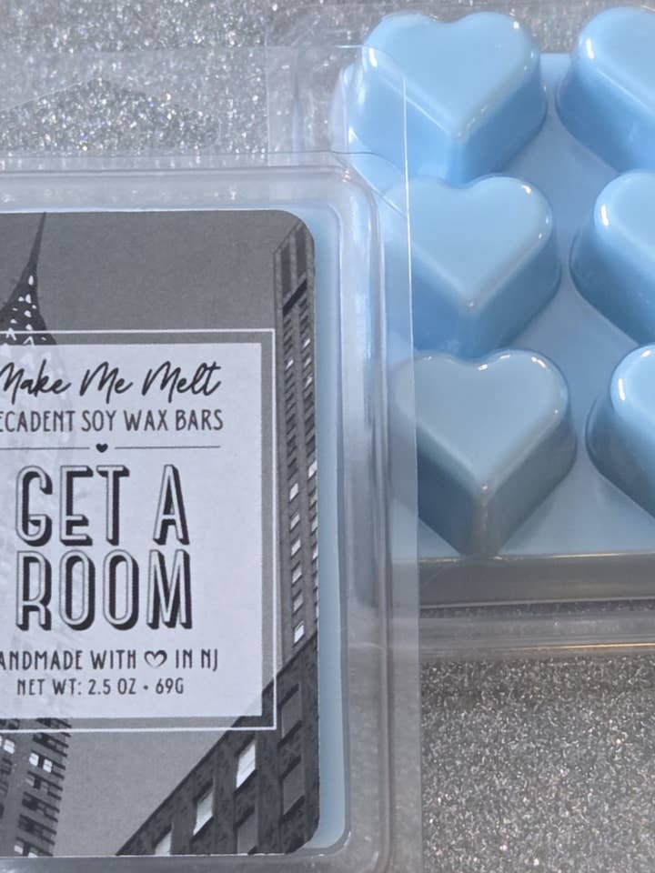 Highly Scented Heart-shaped Wax Melts - NYC Hotel Scented for wholesale by Make Me Melt