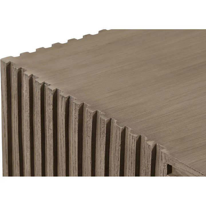 LOOMLAN - Vente Tables d'appoint - Table carrée Serenity - Table d'appoint extérieure marron5