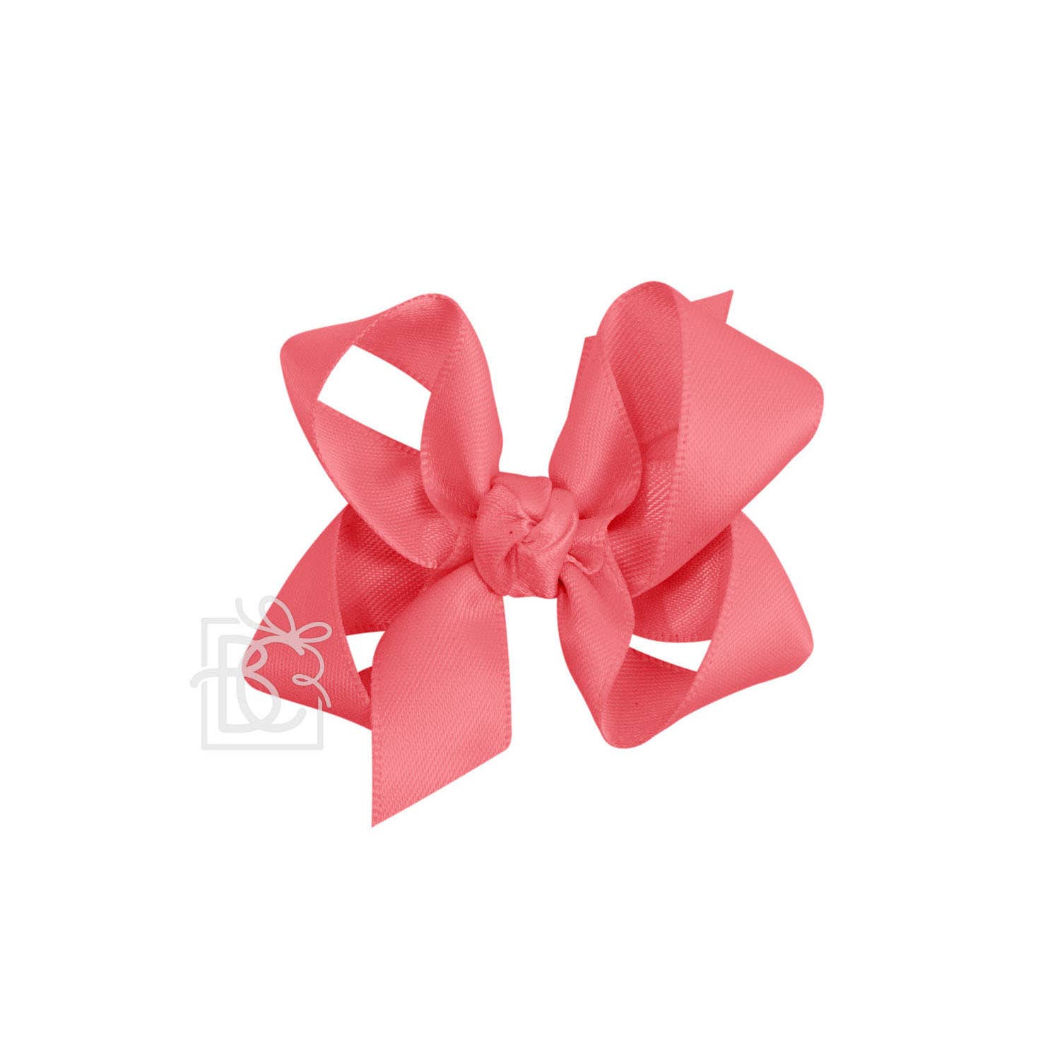 Beyond Creations, LLC - Wholesale Hair Bow - Kids - SATIN BOW ON CLIP172