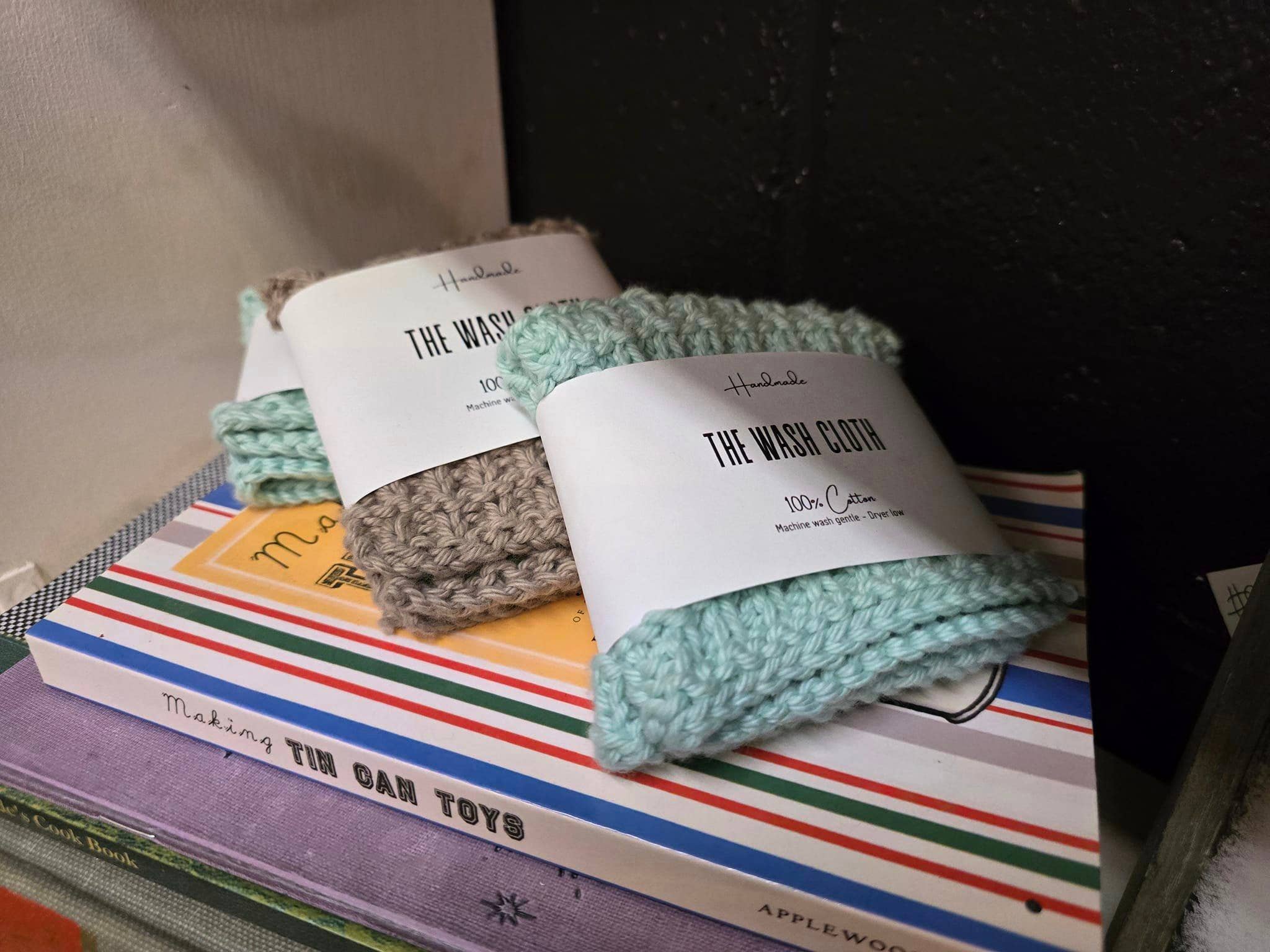 AbbySmilesDesign - Wholesale Wash Cloth - Cotton Waffle Knit Wash Cloths for Spa, handmade7