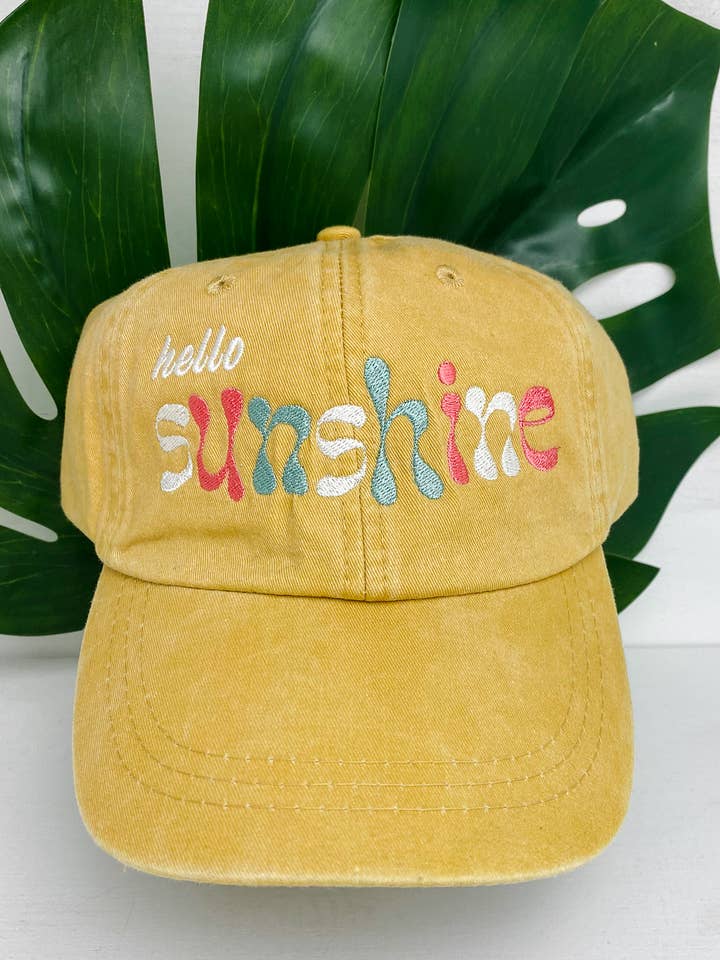 CAPPELLO HELLO SUNSHINE per la vendita all'ingrosso da parte di Spirit+Tribe