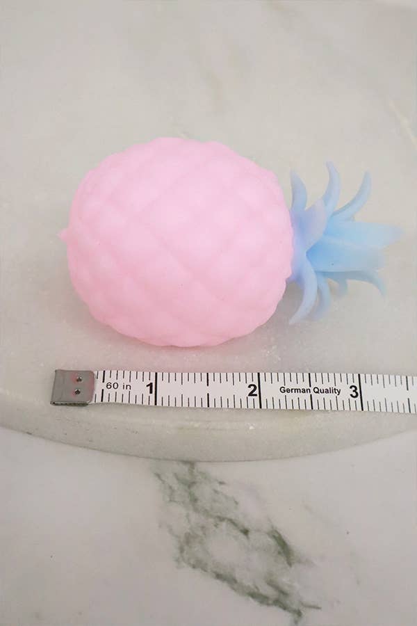 MIX COLOR Pineapple Squeeze Toy for wholesale on Faire2