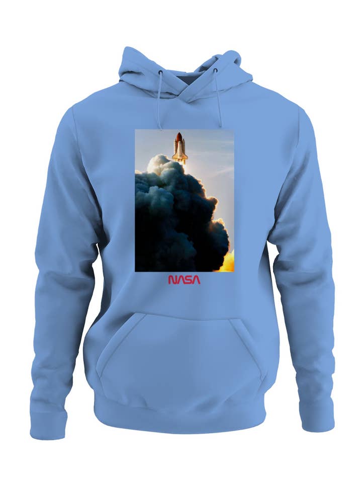 Officially Licensed Nasa Shuttle Scenic Art Men's Hoodie for wholesale by Swift Retail