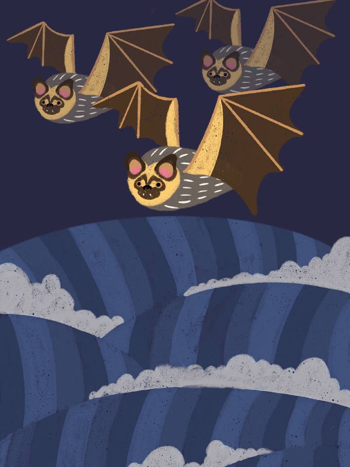 ʻŌpeʻapeʻa Print for wholesale by B. Miyo Art