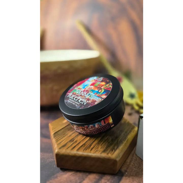 Aureal Irish Gifts - Wholesale Travel Candles - Nanny's Kitchen - Christmas Tin Candle4