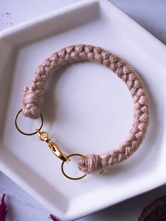 Bracelet Coco - Teint naturellement avec du vrai chocolat pour la vente par Teddy Taylor Jewelry