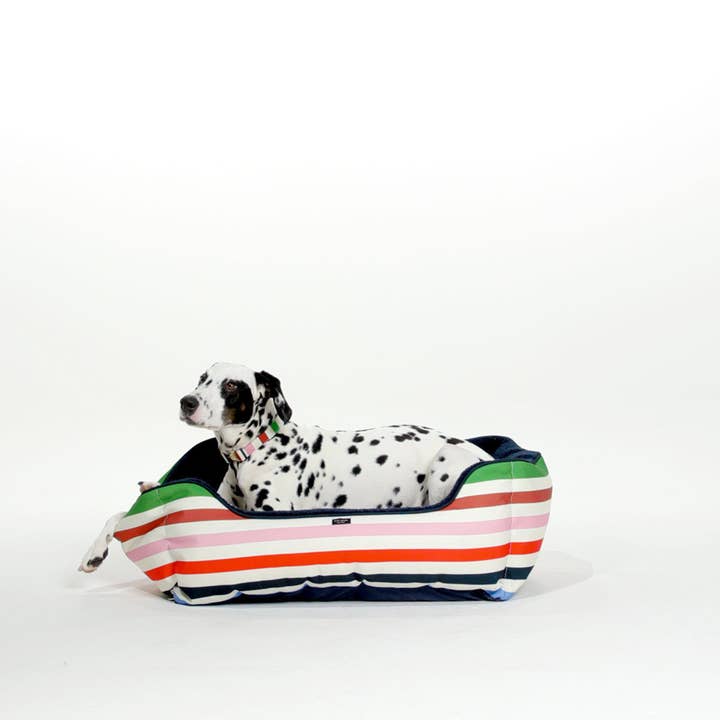Kate Spade New York by Lifeguard Press - Wholesale Pet Bed - Cat/Dog - Pet Bed, Adventure Stripe3