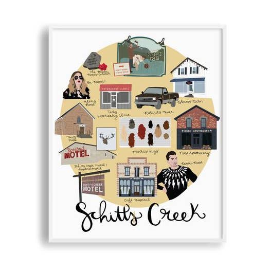 Schitt's Creek Print for wholesale by Lane Paper Works