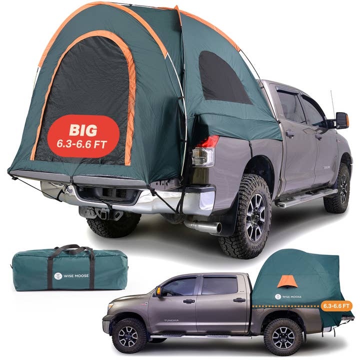 HomeBuddy - Wholesale Tent - WISE MOOSE Truck Bed Tent - 6.3-6.5 ft - Waterproof